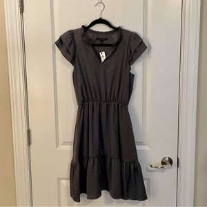 NWT Dark Gray Banana Republic Factory Dress